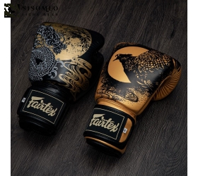 Găng BGV26 Fairtex Harmony Six Black-Gold Boxing Gloves