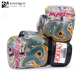 GĂNG MUAYTHAI YOKKAO SNAKE BOXING GLOVES