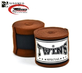 BĂNG ĐA QUẤN TAY TWINS BOXING HAND WRAPS CH-5 - NÂU
