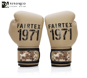 Găng BGV25 Fairtex F-Day 2 Desert Operation Boxing Gloves