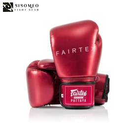 Găng Fairtex Boxing Gloves BGV22 Metallic Red
