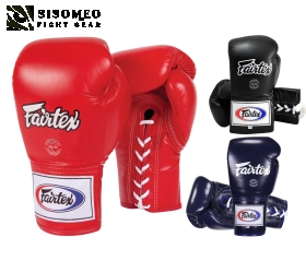 GĂNG BGL6 FAIRTEX LACE UP BOXING GLOVES