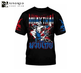 Buakaw Muay Thai Shirt ( Áo Muay Thai Buakaw )