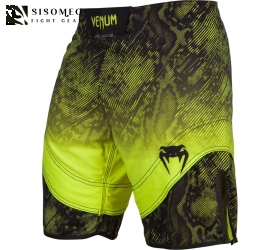 Venum Fusion Fight Shorts Black Yellow