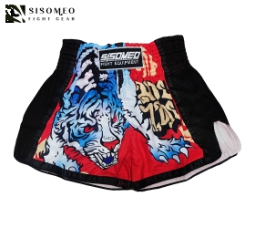 QUẦN MUAYTHAI SSM - WHITE TIGER