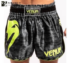 QUẦN MUAYTHAI VENUM CAMO GREEN 