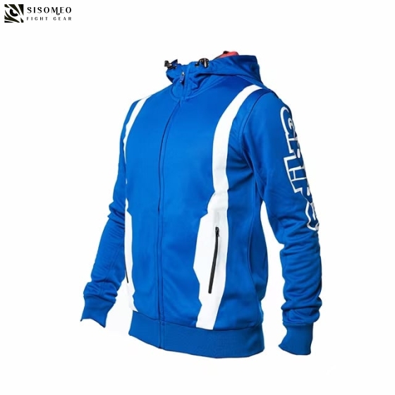 Áo Khoác Grips Polar Fleece Hoodie Royal Blue
