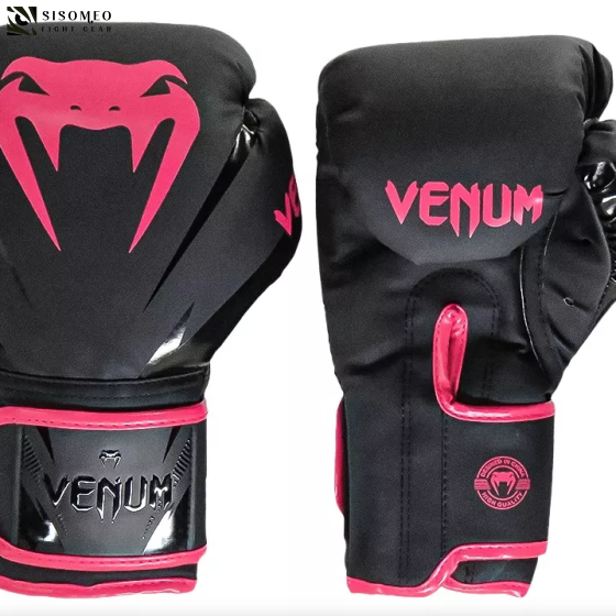 GĂNG BOXING VENUM IMPACT EVO 2.0 BLACK/PINK