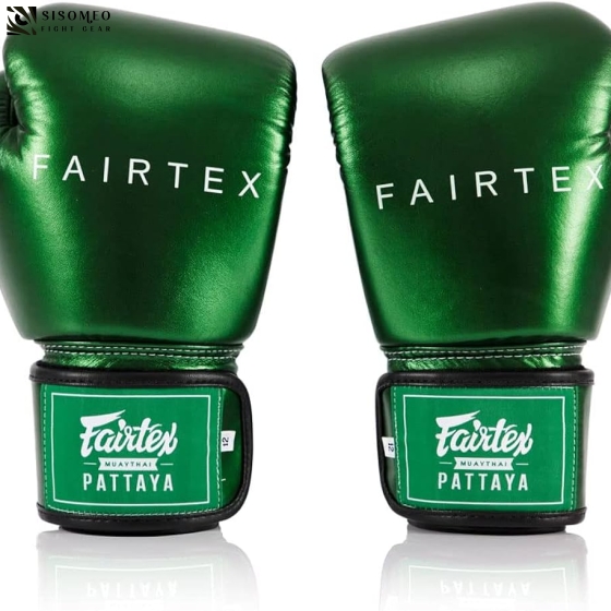 Găng Fairtex Boxing Gloves BGV22 Metallic Green