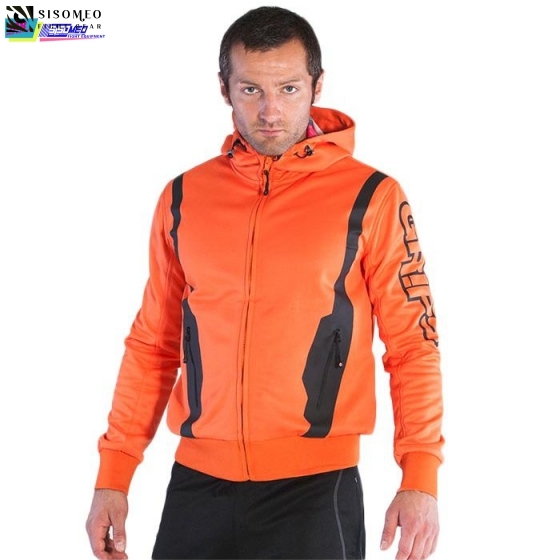 Áo Khoác Grips Polar Fleece Hoodie Orange