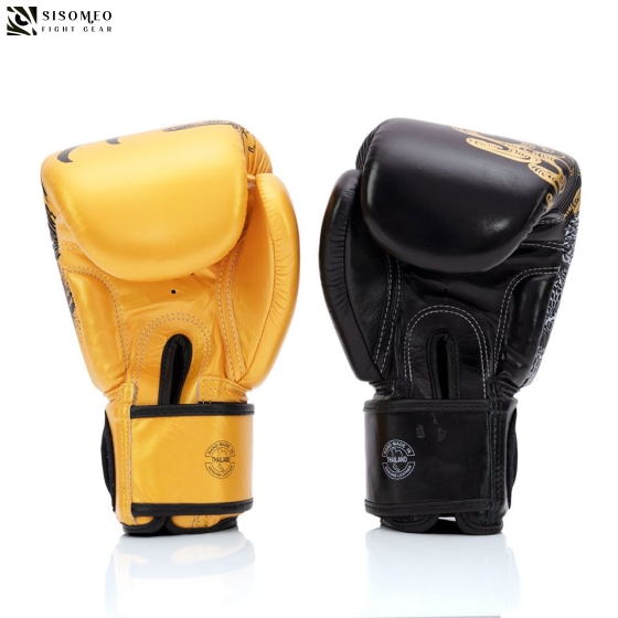 Găng BGV26 Fairtex Harmony Six Black-Gold Boxing Gloves