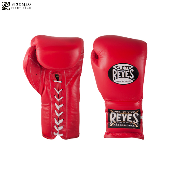 GĂNG BOXING CLETO REYES TRADITIONAL TRAINING GLOVES LACE UP RED