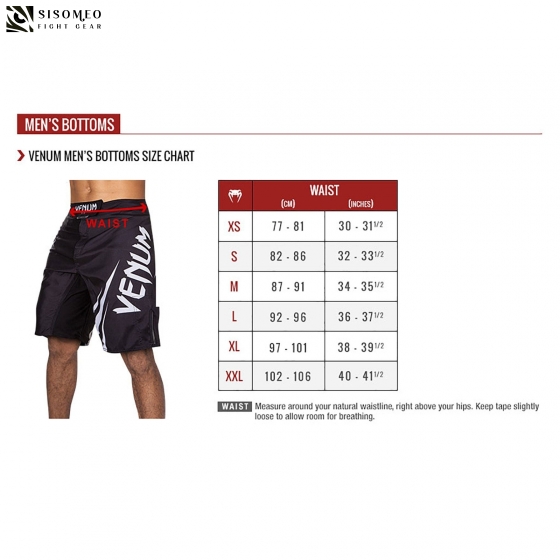 Venum Fusion Fight Shorts Black Yellow