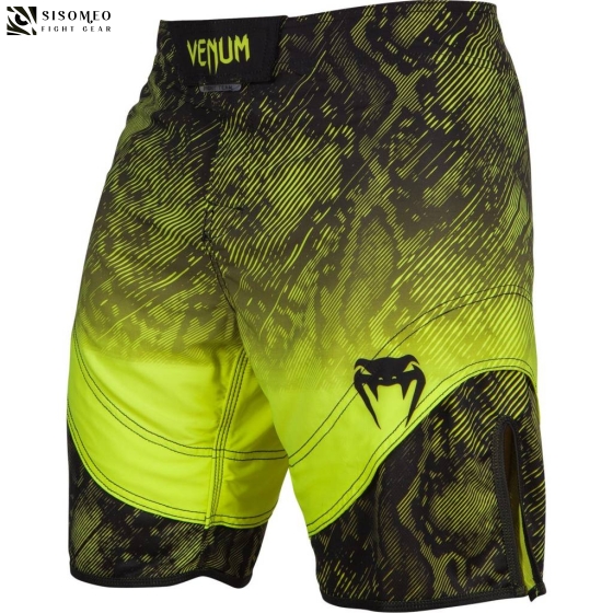 Venum Fusion Fight Shorts Black Yellow