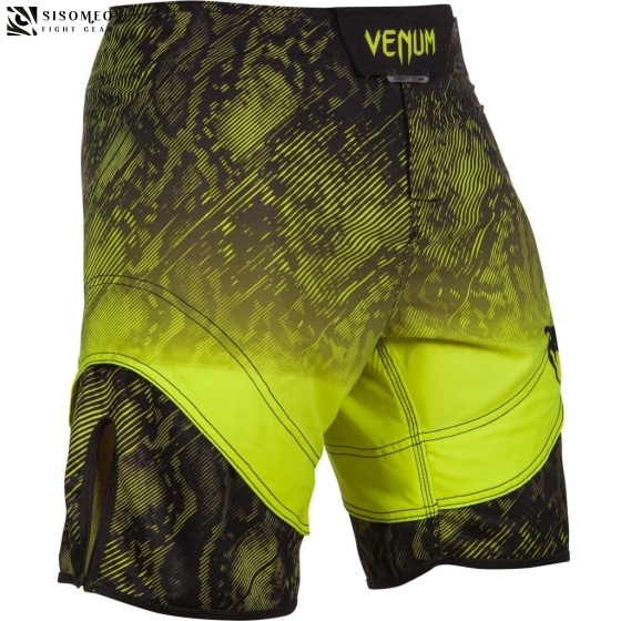 Venum Fusion Fight Shorts Black Yellow