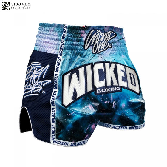 QUẦN MUAYTHAI WICKED BLUE SKY