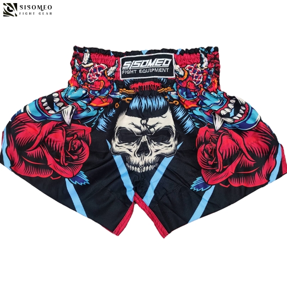 QUẦN MUAYTHAI SSM - SKULL